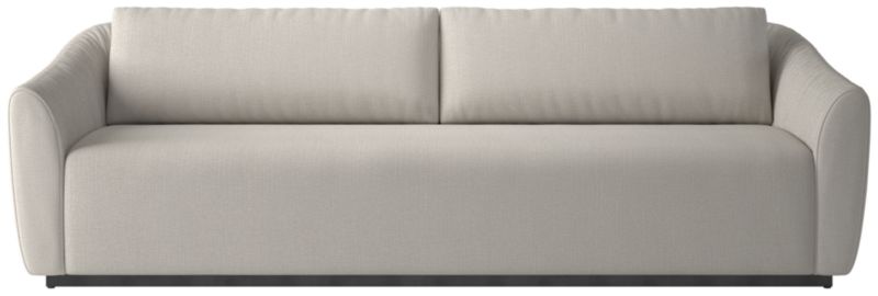 Viewing product image Emile 99" Ruched Sofa Nomad Stone - image 1 of 10