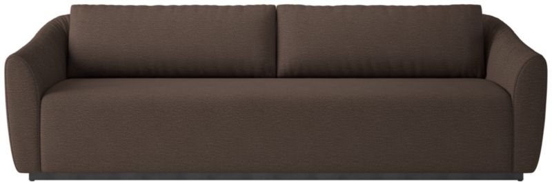 Viewing product image Emile 99" Ruched Sofa Curious Java - image 1 of 10