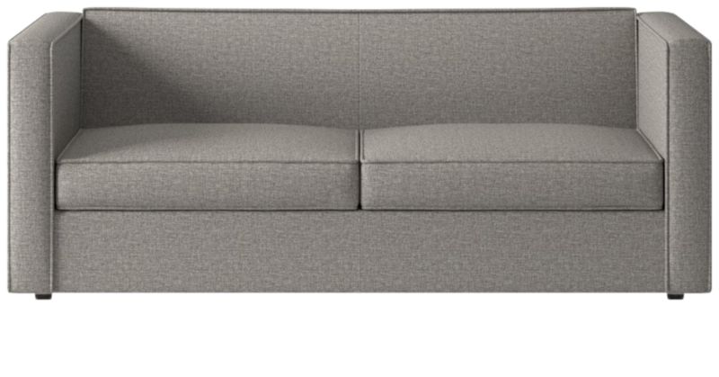 Club Modern Grey Sleeper Sofa Queen + Reviews