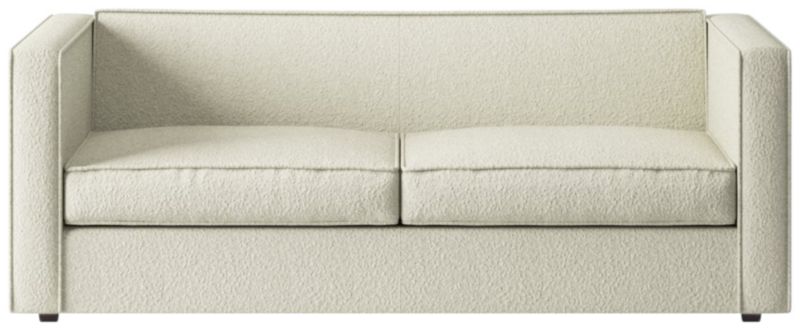 Club 74" Grey Fabric 2-Seater Sofa - image 0 of 7