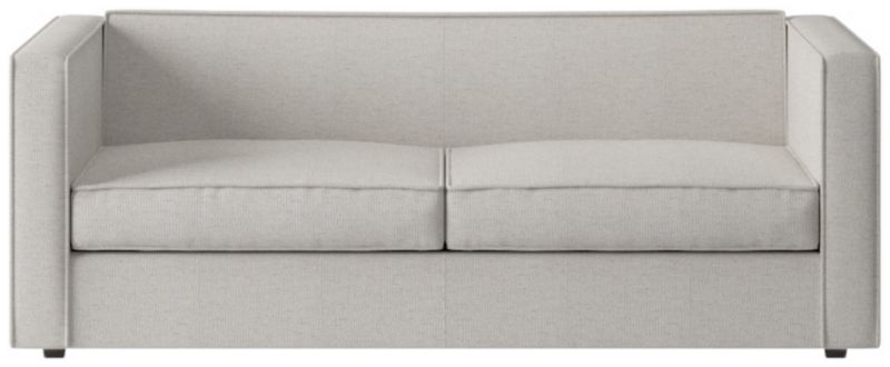 Club 74" Grey Fabric 2-Seater Sofa - image 0 of 7