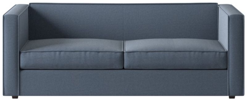 Club 74" Grey Fabric 2-Seater Sofa - image 0 of 7