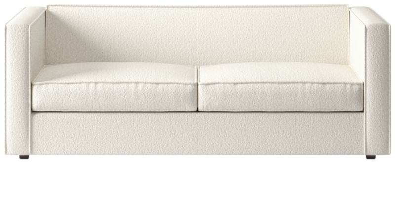 Club 74" Grey Fabric 2-Seater Sofa - image 0 of 7