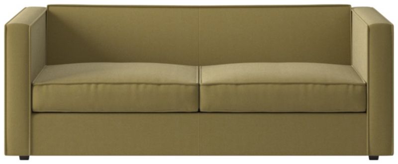 Club 74" Grey Fabric 2-Seater Sofa - image 0 of 7