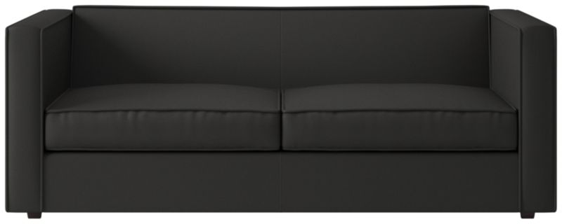 Club 74" Grey Fabric 2-Seater Sofa - image 0 of 7