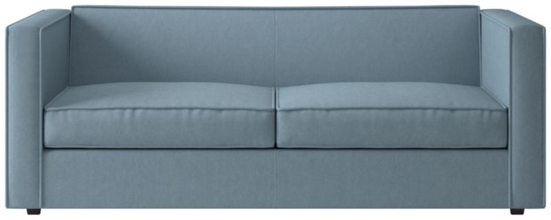 Club 74" Grey Fabric 2-Seater Sofa - image 0 of 7