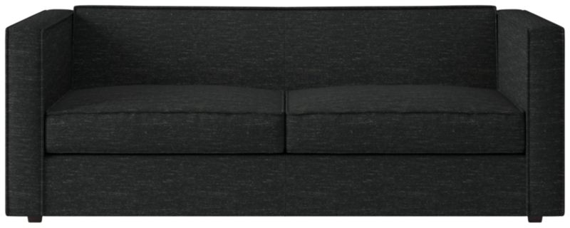 Club 74" Grey Fabric 2-Seater Sofa - image 0 of 7