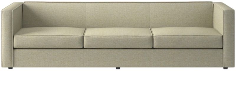 Club 101" Grey Fabric 3-Seater Sofa - image 0 of 7