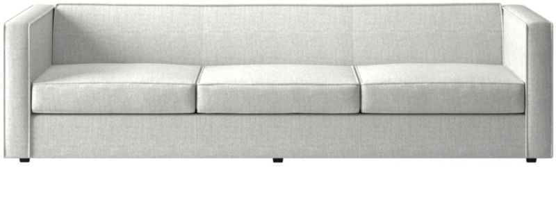 Club 101" Grey Fabric 3-Seater Sofa - image 0 of 7