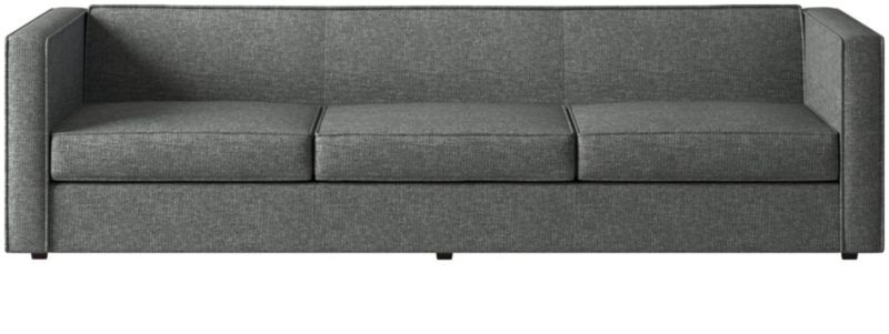 Club 101" Grey Fabric 3-Seater Sofa - image 0 of 7