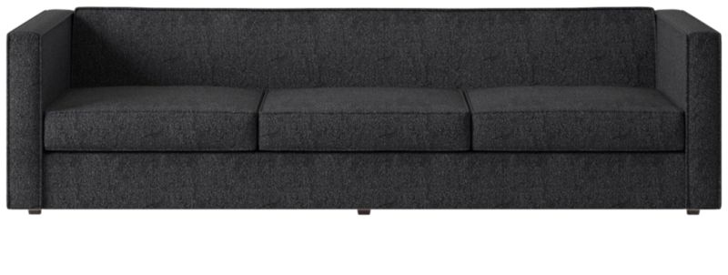 Club 101" Grey Fabric 3-Seater Sofa - image 0 of 7