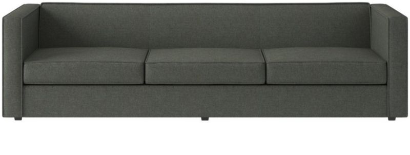 Club 101" Grey Fabric 3-Seater Sofa - image 0 of 7