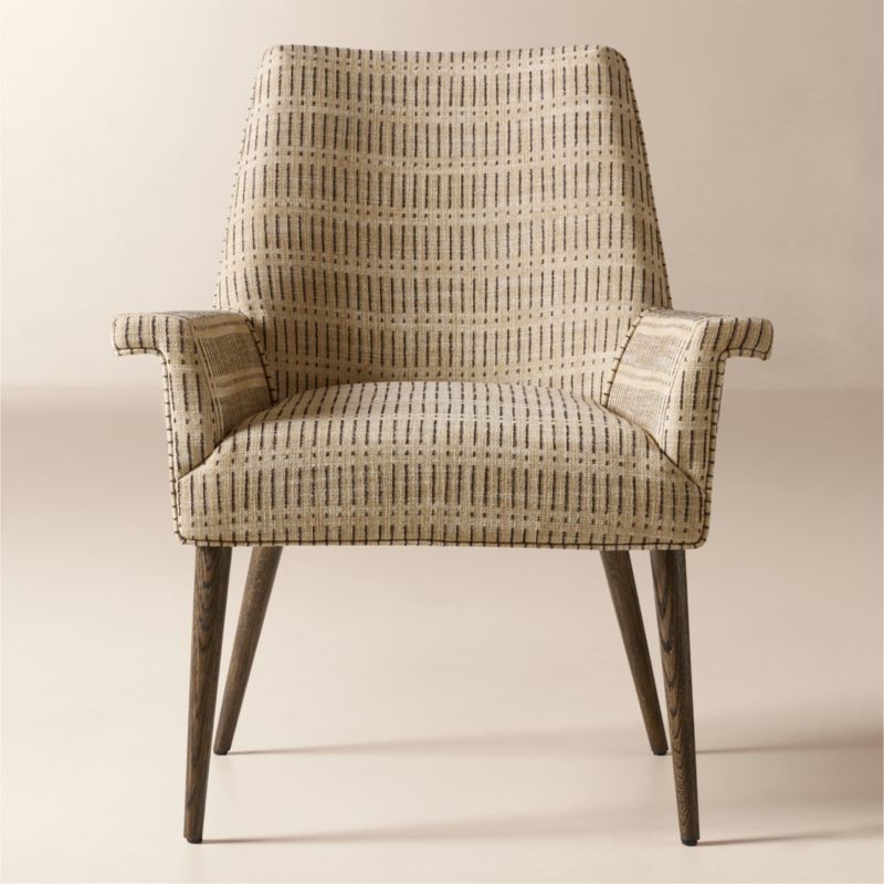 【ポールマッコブ】Paul McCobbダイニングチェア4脚セット Tub Natural and Black Woven Upholstered Dining Chair by Paul