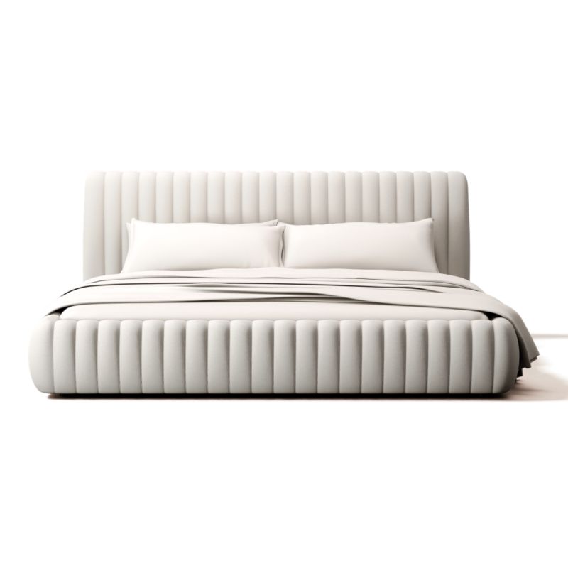 Viewing product image Wolcott King Bed Nomad Snow - image 1 of 3