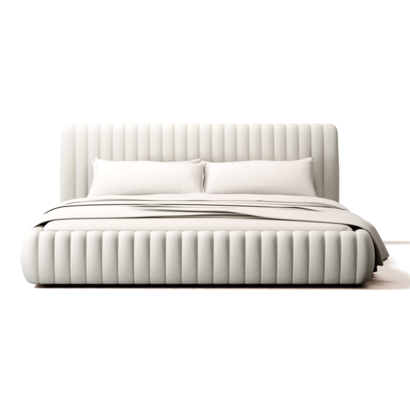 Wolcott King Bed Camila Oyster - image 0 of 3