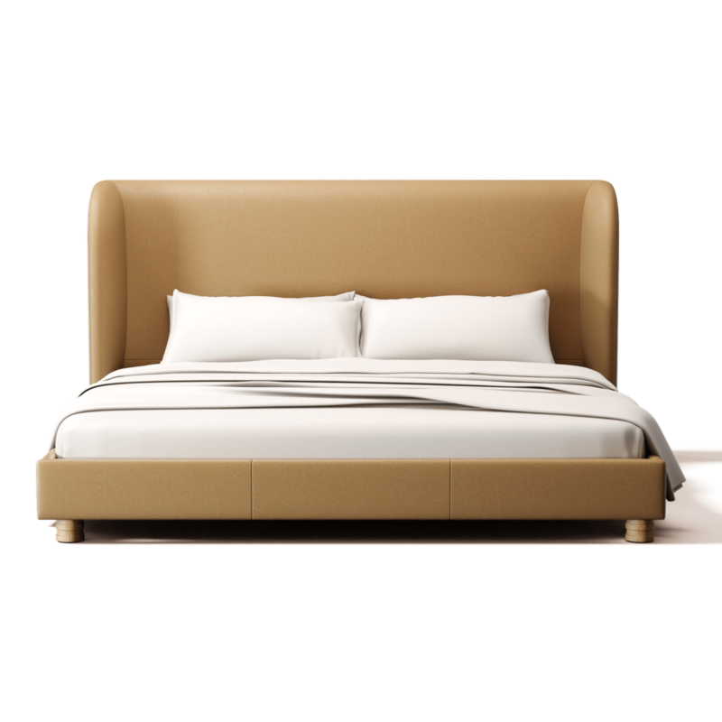 Jackson Bello Saddle Leather King Bed - image 0 of 2