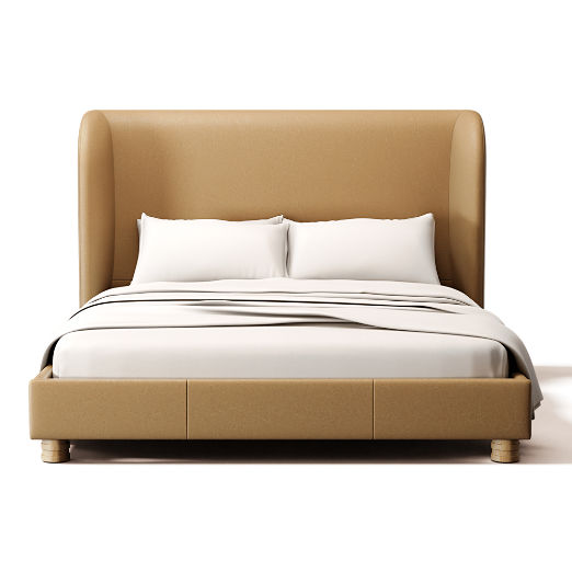 Jackson Bello Saddle Leather Queen Bed