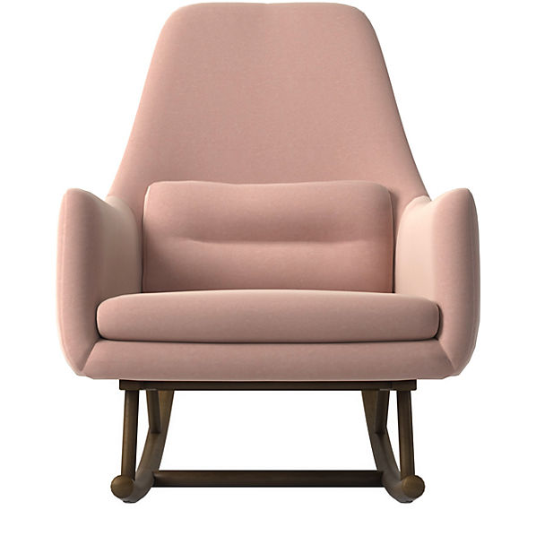 blush rocking chair