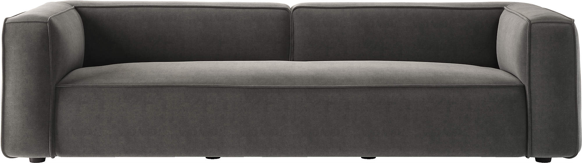 Lenyx Dale Dark Grey Extra Large Sofa. + Reviews CB2