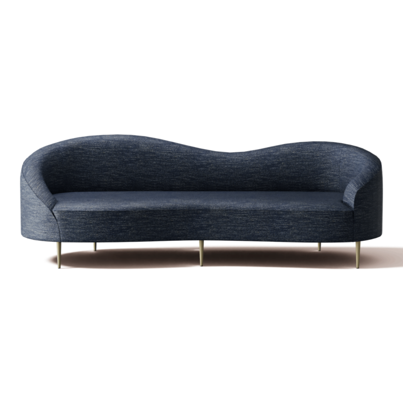 Viewing product image Curvo 96.5" Sofa Curious Eclipse - image 1 of 9