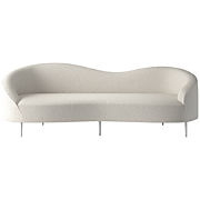 Curvo Sofa Bloce Grey by Goop