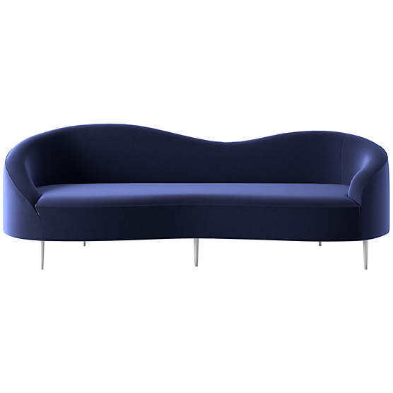 Curvo 96.5" Sofa Luca Eclipse