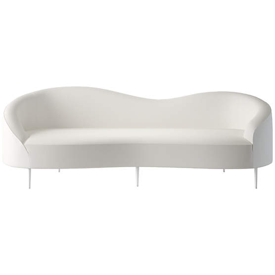 Curvo 96.5" Sofa Dream Pina Colada