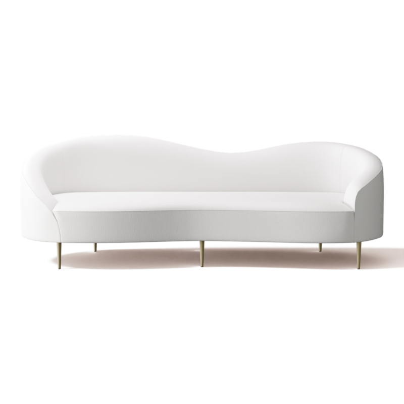 Viewing product image Curvo 96.5" Sofa Dream Pina Colada - image 1 of 9