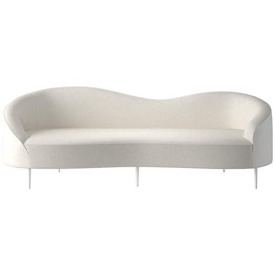 Curvo 96.5" Sofa Camila Oyster