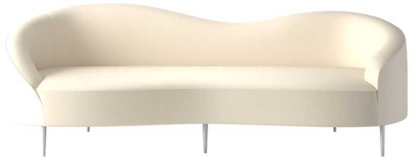 Viewing product image Curvo Sofa Kanvas Sand by Goop - image 1 of 8