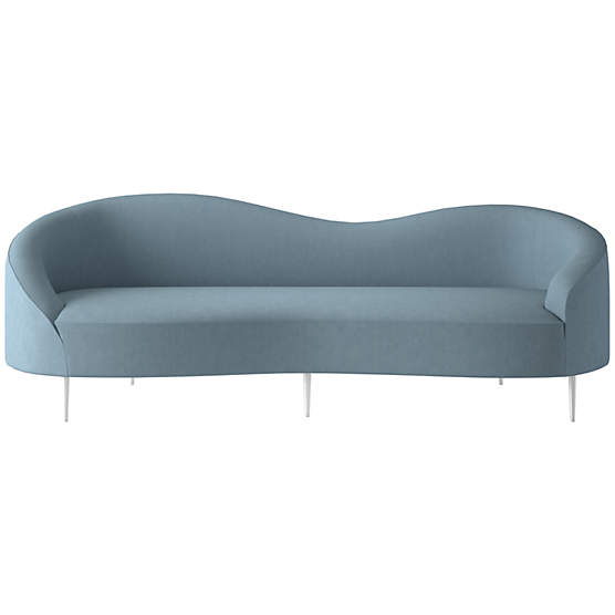 Curvo 96.5" Sofa Lisbon Wedgewood
