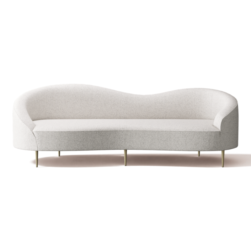 Curvo 96.5" Sofa Illecebrous Sandstone - image 0 of 13