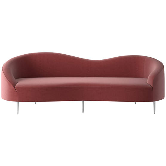 Curvo Sofa Luca Rose by Goop