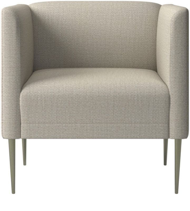 Marais Essence Sea Salt Chair with Brass Legs + Reviews CB2