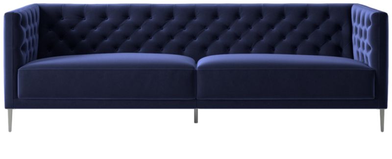 Savile Tufted Sofa Luca Eclipse - image 0 of 7