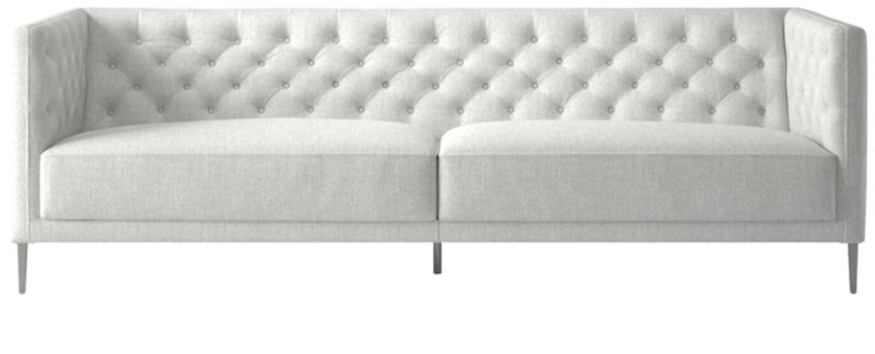 Savile Tufted Sofa Elliot Dove - image 0 of 7