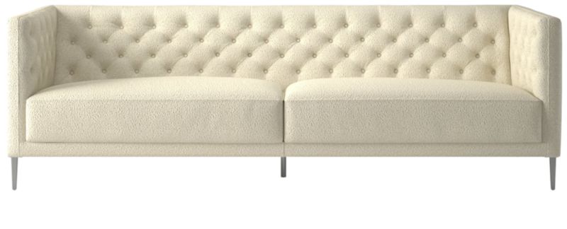 Savile Tufted Sofa Bloce Cream - image 0 of 7