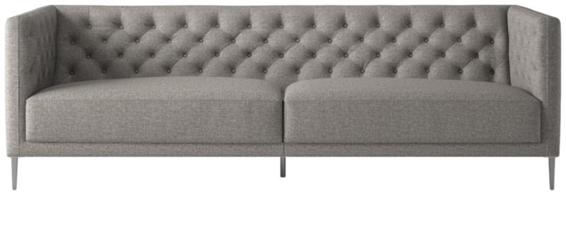 Savile Tufted Sofa Taylor Grey - image 0 of 7