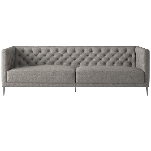 Savile Tufted Sofa Taylor Grey