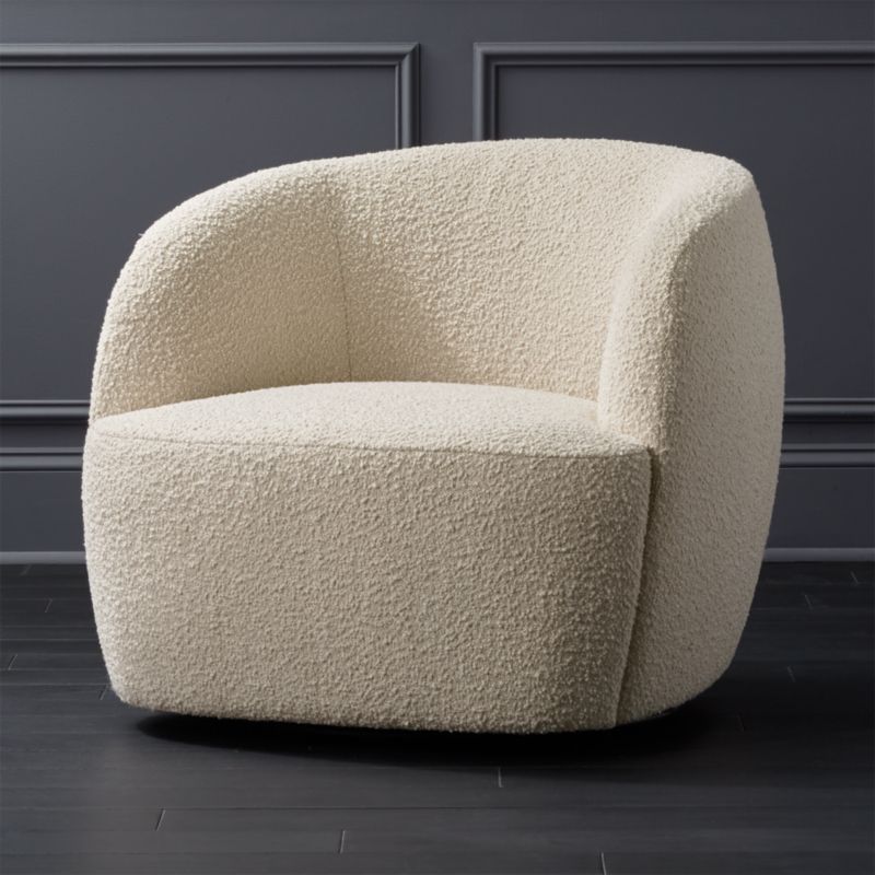 Gwyneth Boucle Chair + Reviews | CB2