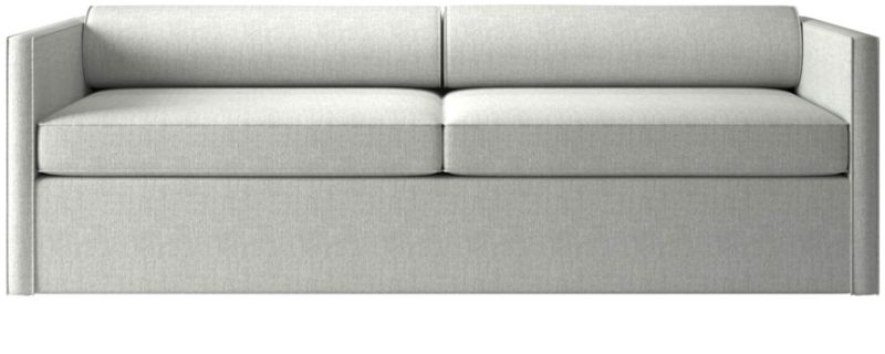 Cassidy Bolster Back Dove Sofa Reviews Cb2
