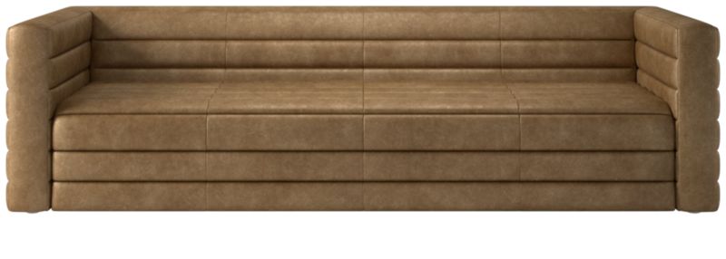 Strato Extra-Large Leather Sofa Bello Saddle - image 0 of 7