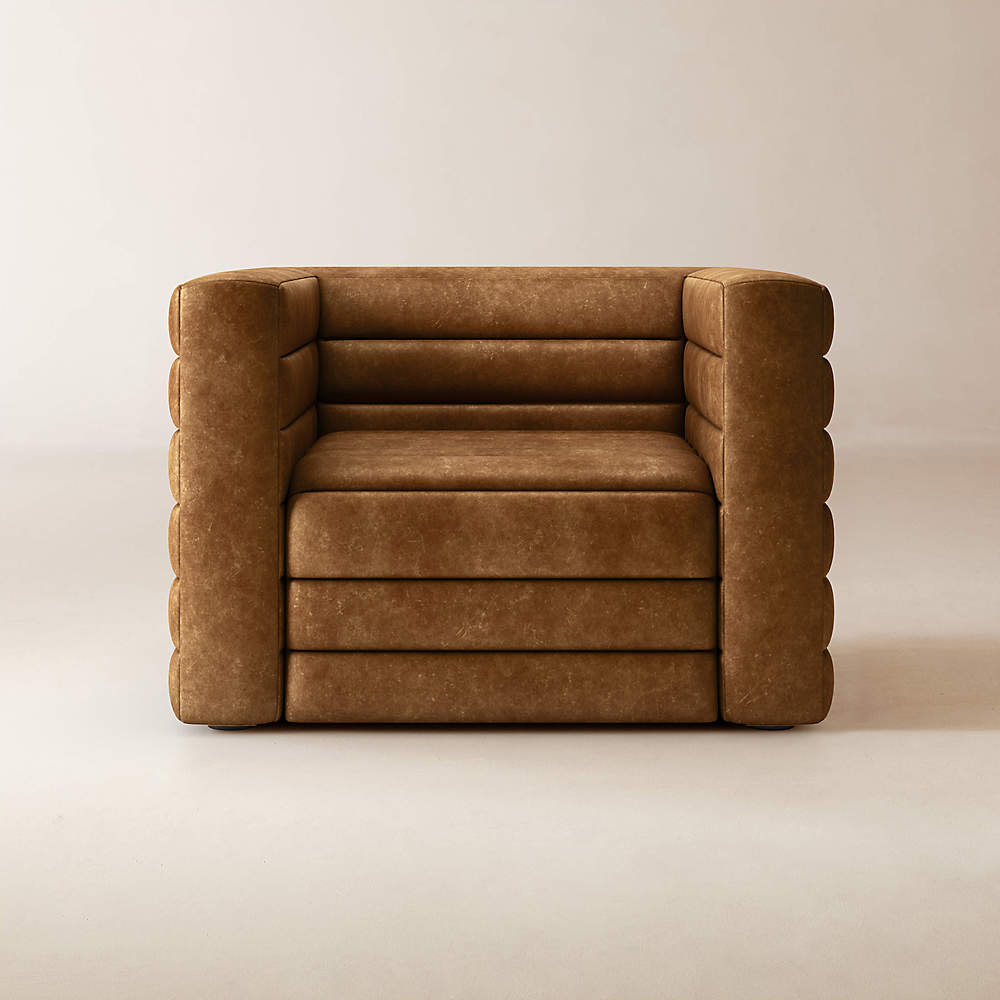 Cb2 leather chair clearance