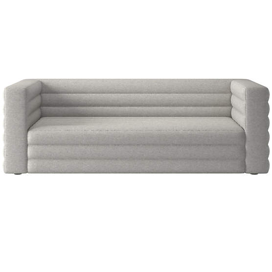 Strato 80" Hatch Platinum Sofa