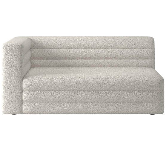 Strato Left Arm Sofa Bloce Grey