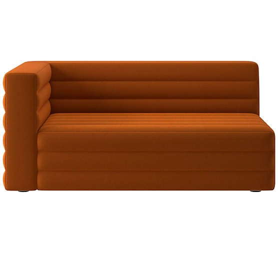 Strato Left Arm Sofa Luca Russet