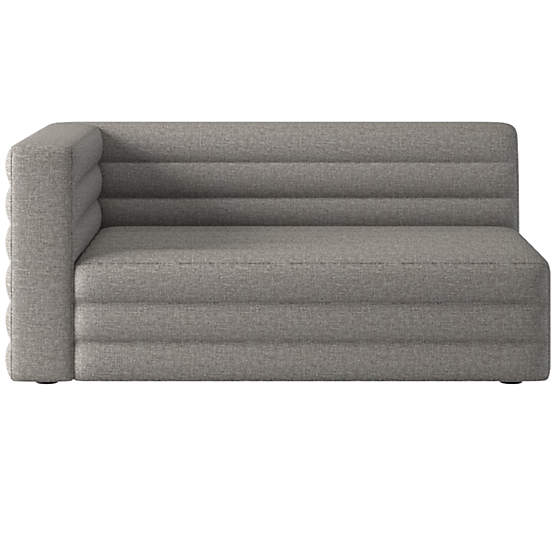 Strato Left Arm Sofa Taylor Felt Grey