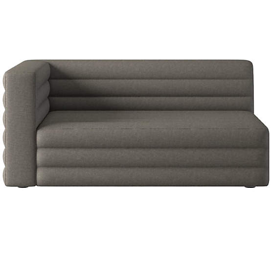 Strato Left Arm Sofa Angel Pewter