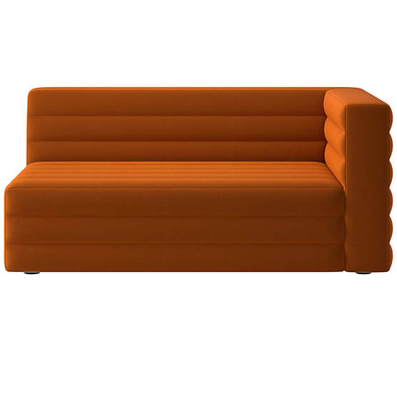 Strato Right Arm Sofa Luca Russet