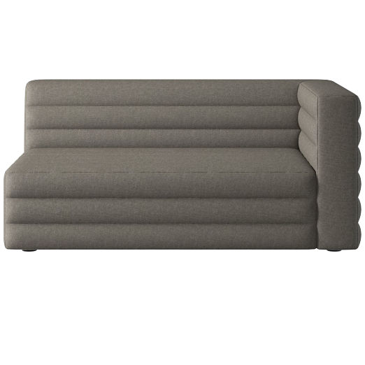 Strato Right Arm Sofa Angel Pewter